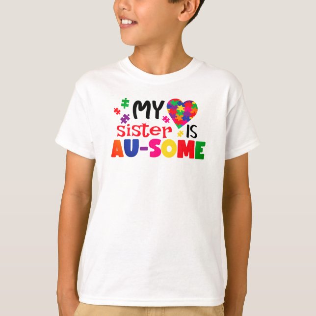 Autistic Basic Hanes Tagless ComfortSoft® T-Shirt (Front)