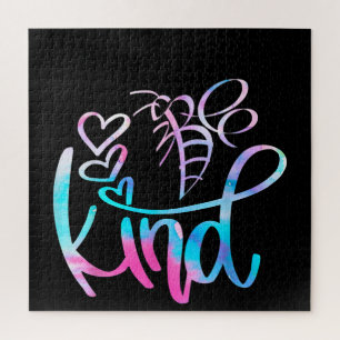 Autistic   Be Kind Autism Awareness Jigsaw Puzzle