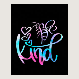 Autistic | Be Kind Autism Awareness Poster