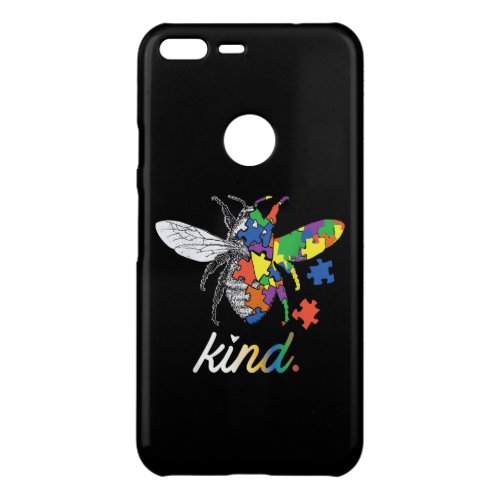 Autistic  Be Kind Beekeeper Puzzle Piece Uncommon Google Pixel XL Case