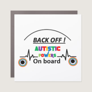 Autistic bumper magnet