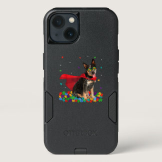 Autistic | Cool Australian Cattle Dog Hero Autism iPhone 13 Case