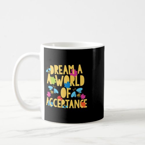 Autistic Dream A World of Acceptance Firefly Light Coffee Mug