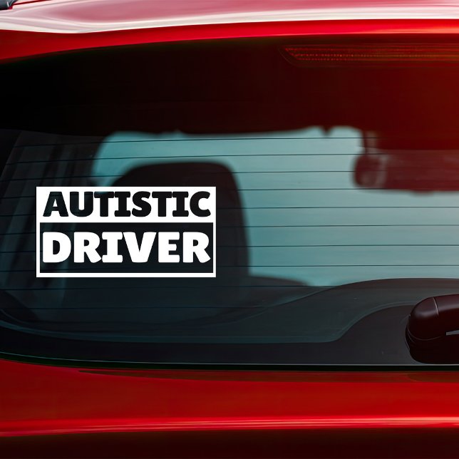 Autistic Driver Sticker (Creator Uploaded)