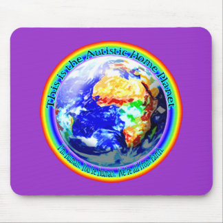 Autistic Home Planet Mousepad