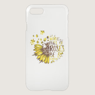 Autistic | In A World Full Of Roses Be A Sunflower iPhone SE/8/7 Case