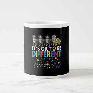 Autistic |It's Ok To Be Different Bernese Mountain Giant Coffee Mug