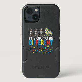 Autistic |It's Ok To Be Different Bernese Mountain iPhone 13 Case