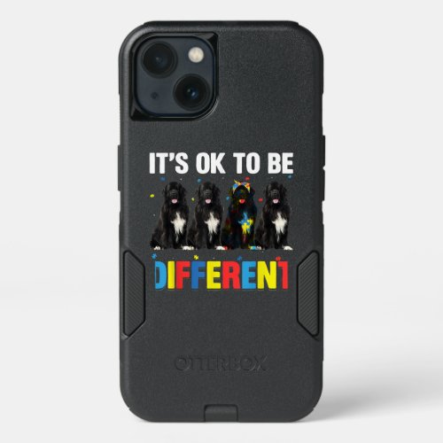 Autistic Its Ok To Be Different Newfoundland Mom iPhone 13 Case