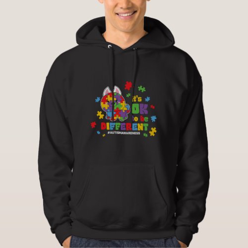 Autistic Its Ok To Be Different Toddler Boys Girls Hoodie