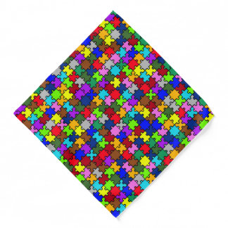 Autistic Jigsaw Bandana