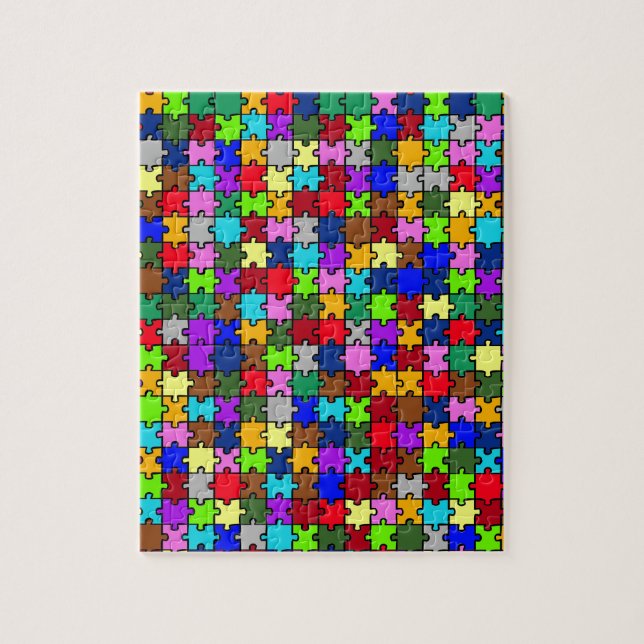 Autistic Jigsaw Puzzle (Vertical)