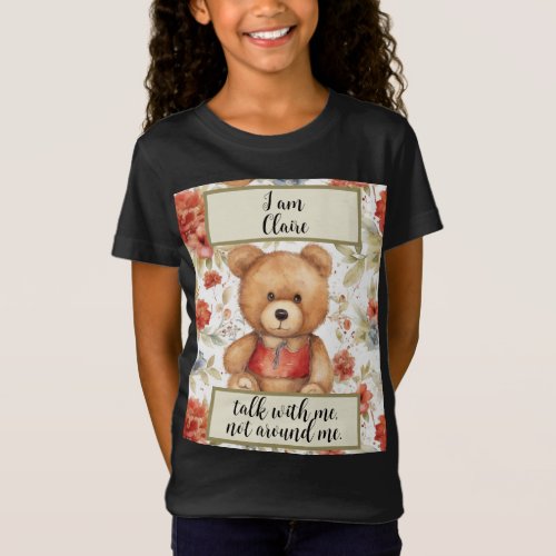 Autistic Kid _ Talk to Me T_Shirt