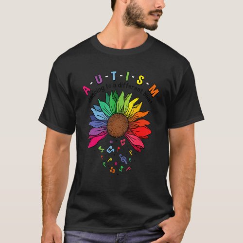 Autistic Kids  Autism Dancing To A Different Beat T_Shirt