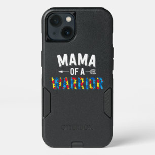 Autistic Mama Of A Warrior Puzzle Piece iPhone 13 Case