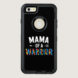 Autistic | Mama Of A Warrior Puzzle Piece OtterBox Defender iPhone Case