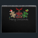 Autistic | Merry Christmas Autism Puzzle Piece Calendar<br><div class="desc">Autistic | Merry Christmas Autism Puzzle Piece</div>