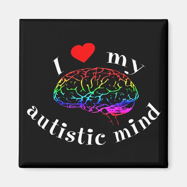 Autistic Mind Magnets (Front)