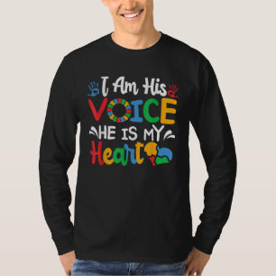 Autistic Mom Autistic Dad Autism Awareness Month M T-Shirt