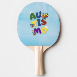 Autistic Mom Ping Pong Paddle