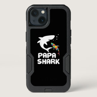 Autistic | Papa Shark Autism Awareness iPhone 13 Case