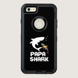 Autistic | Papa Shark Autism Awareness OtterBox Defender iPhone Case