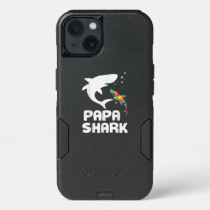 Autistic Papa Shark Autism Awareness iPhone 13 Case