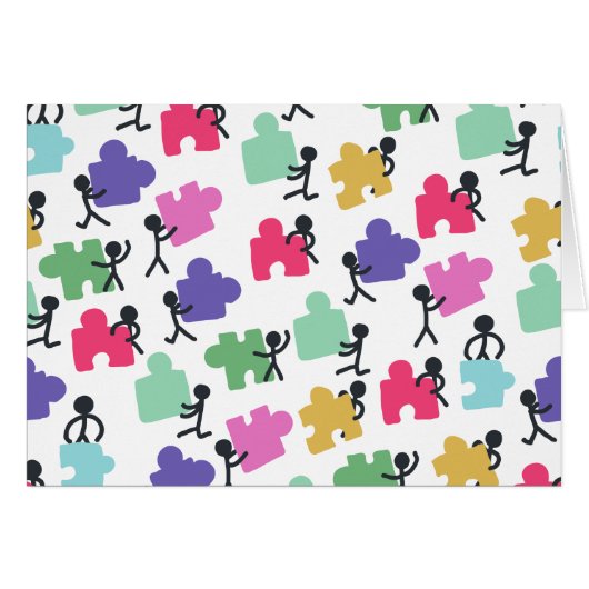 autistic people cards (Front Horizontal)