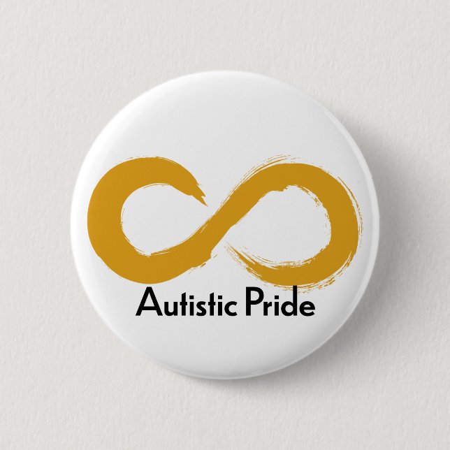 Autistic Pride Button (Front)