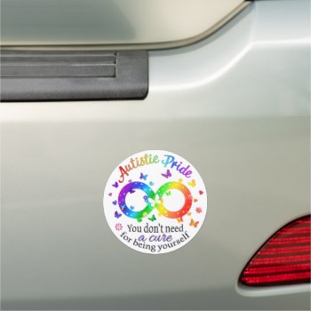 Autistic Pride Car Magnet by AutismSupportShop at Zazzle