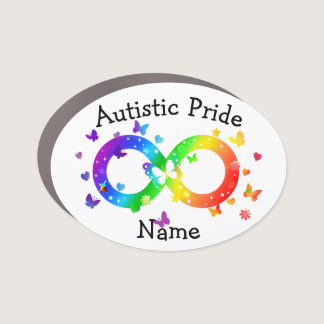 Autistic Pride Infinity Symbol Car Magnet