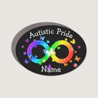 Autistic Pride Infinity Symbol Car Magnet