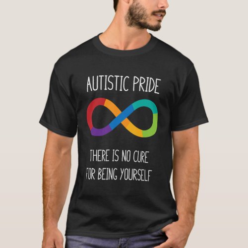 Autistic Pride Infinity Symbol T Shirt