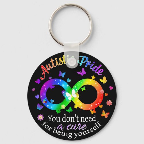 Autistic Pride Keychain