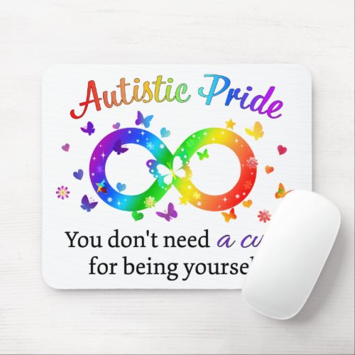 Autistic Pride Mouse Pad