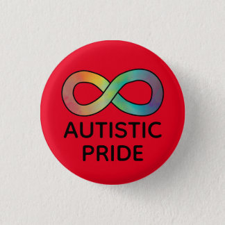 Autistic Pride Neurodiversity Acceptance Button