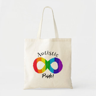 Autistic Pride Neurodiversity Autism Rainbow Tote Bag