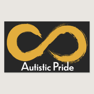 Autistic Pride Rectangular Sticker