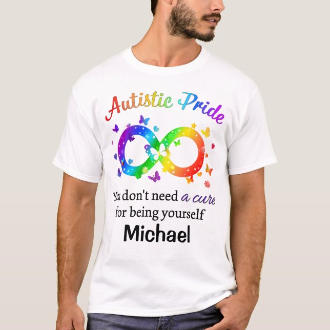 Autistic Pride T-Shirt (Front)