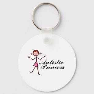 Autistic Princess (Girl) Keychain
