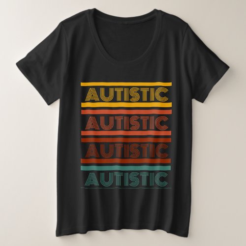 Autistic Retro Style Shirt