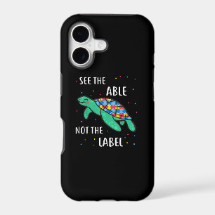 Autistic See The Able Not The Label Sea Turtle iPhone 17 Case