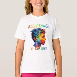 Autistic spectrum Acceptance is the cure T-Shirt