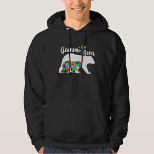 Autistic Support Autism Awareness Gammi Bear Mothe Hoodie