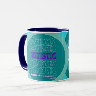 Autistic Teal Coffee Mug