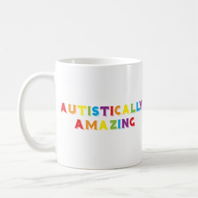 Autistically Amazing Coffee Mug (Left)