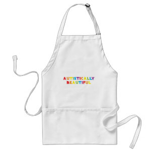 Autistically Beautiful Adult Apron