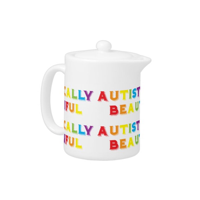 Autistically Beautiful Teapot (Left)
