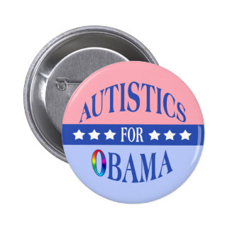 Autistics for Obama 2 Buttons