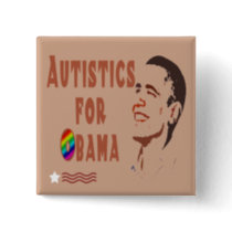 Autistics for Obama Buttons